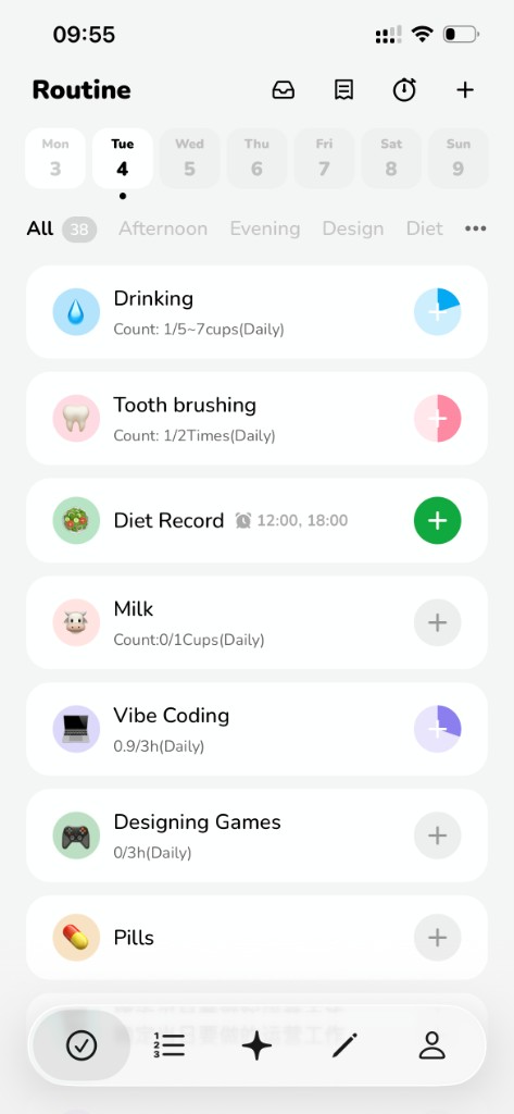 ChronoDiary app screenshot